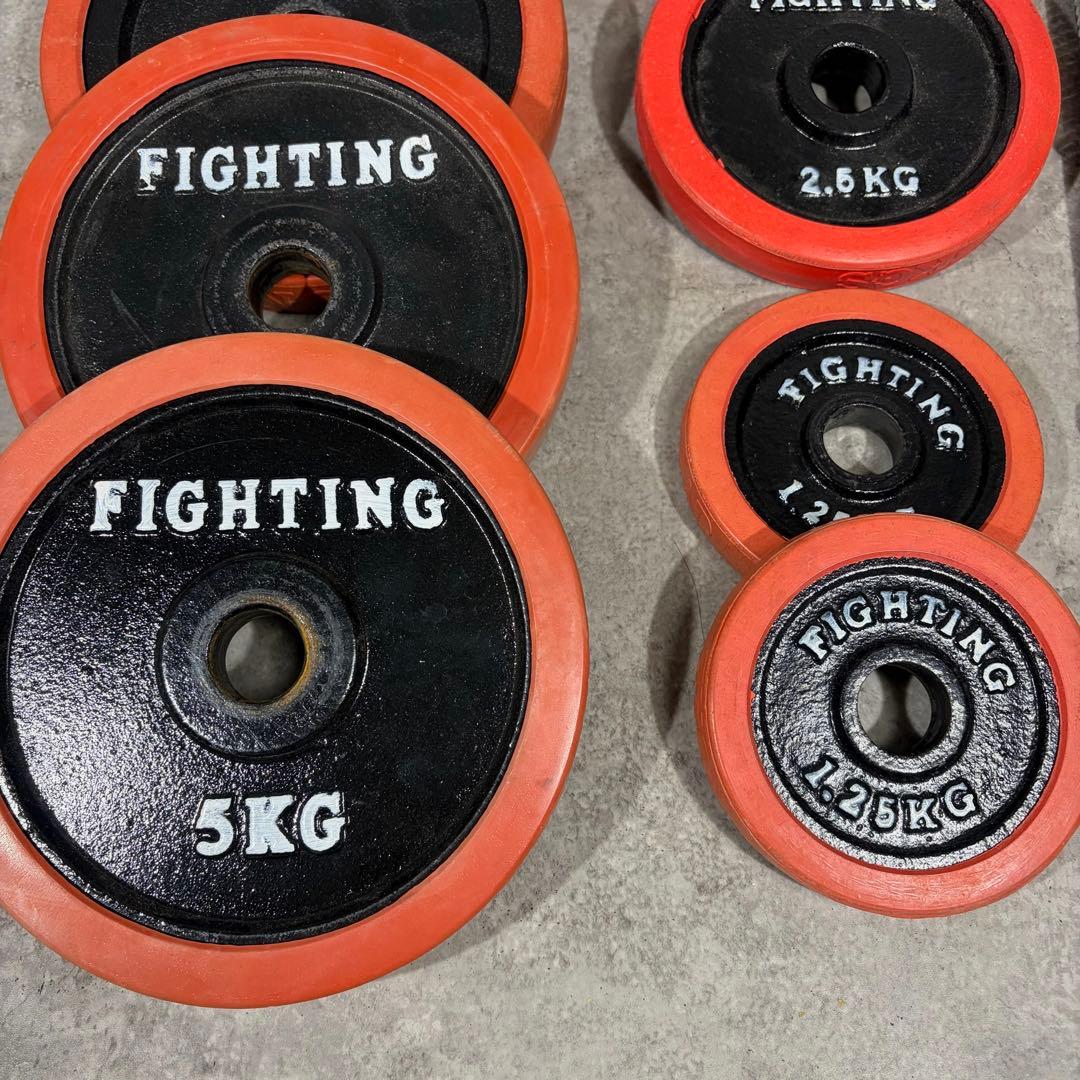 良品 ② FIGHTING ROAD ダンベル 片側 30kg GronG