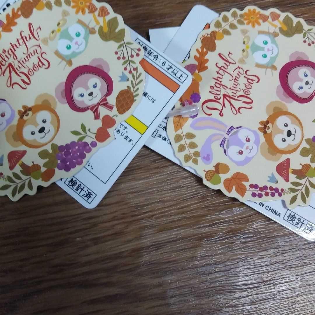 ダッフィー シェリーメイ ぬいぐるみストラップ
