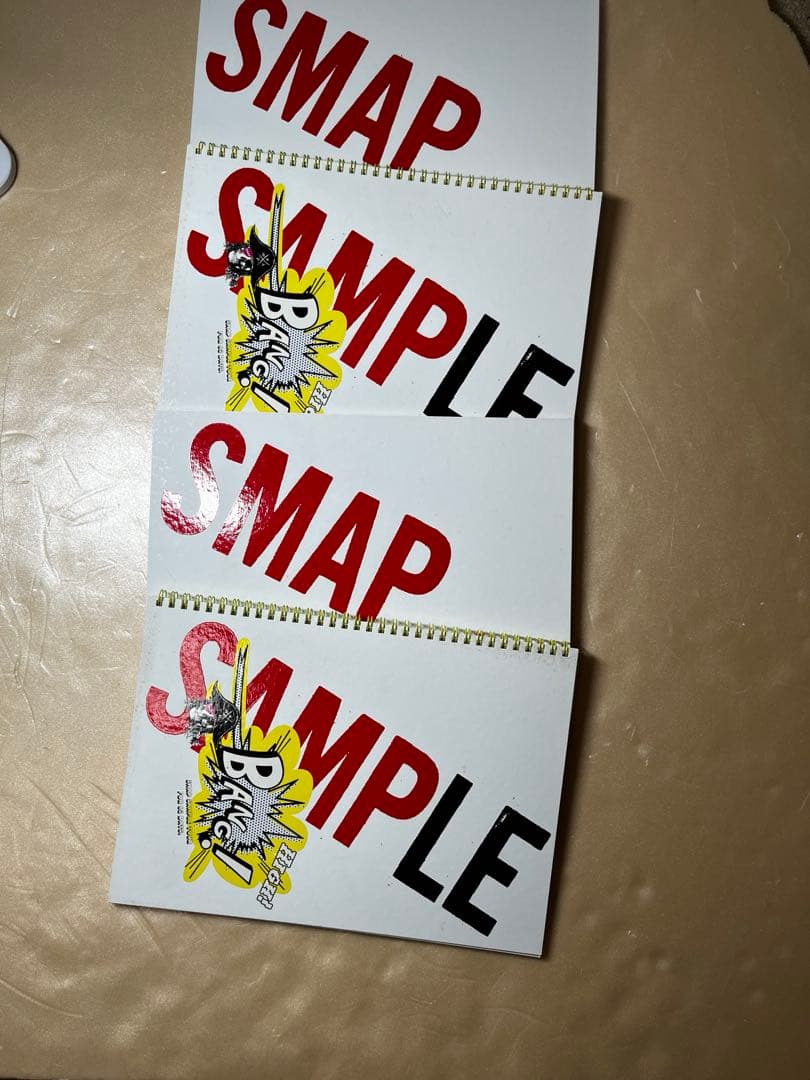 コンサートツアーSMAP SAMPLE TOUR FOR 62DAYS.グッズ