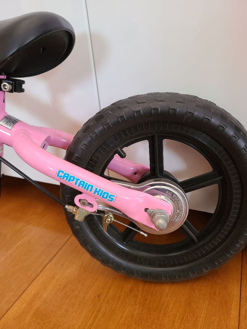 【美品】ストライダー トレーニングバイク キャプテンスタッグ ピンク