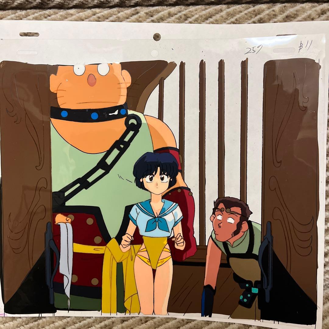 当時物　らんま1/2セル画4枚セット(2)