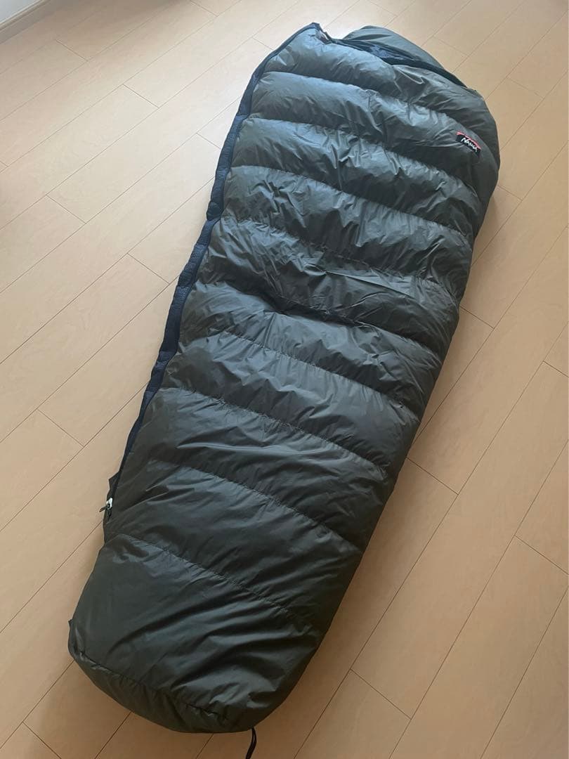 ナンガ ×3ten 別注 シュラフ オーロラテックス 800DX カーキ 寝袋