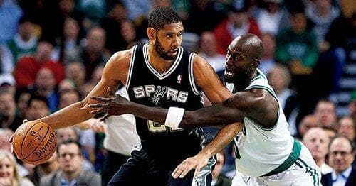 ★未使用 ティム・ダンカン　NBA　SPURS スパーズ　ユニフォーム　シャツ