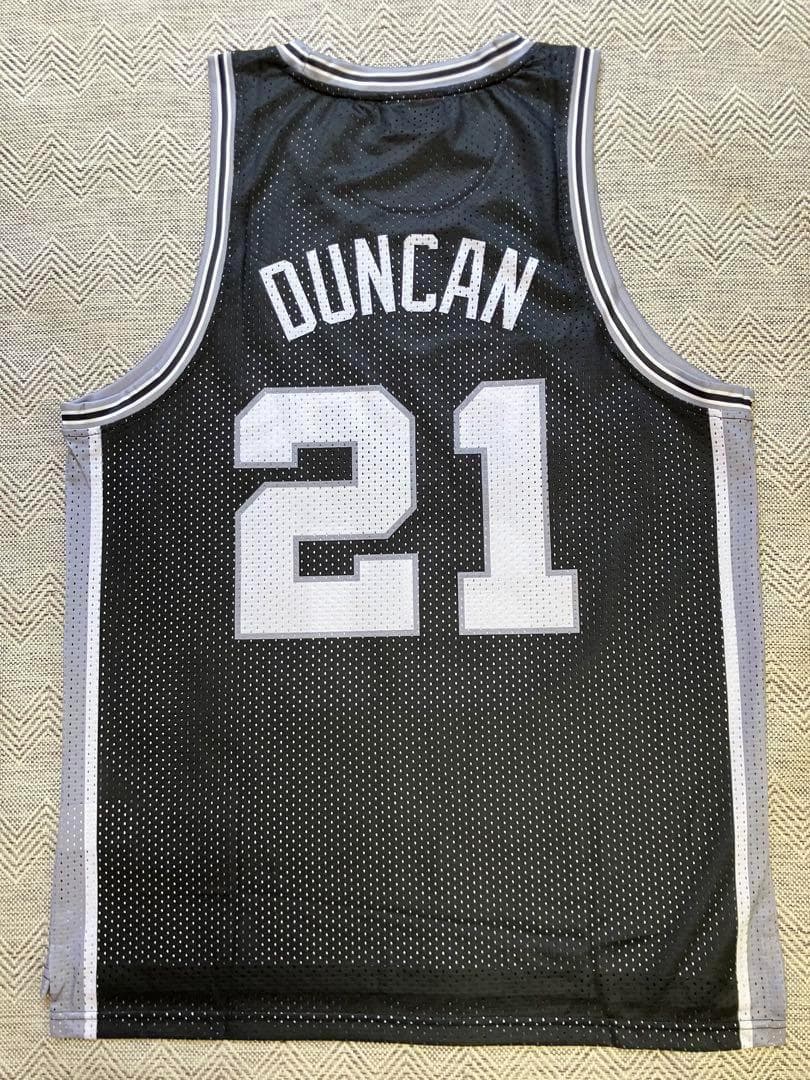 ★未使用 ティム・ダンカン　NBA　SPURS スパーズ　ユニフォーム　シャツ