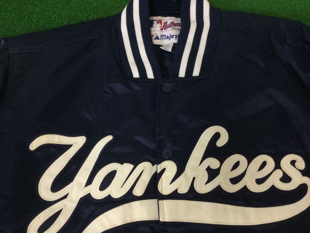 Yankees ヤンキース　ボンバージャケット ネイビー
