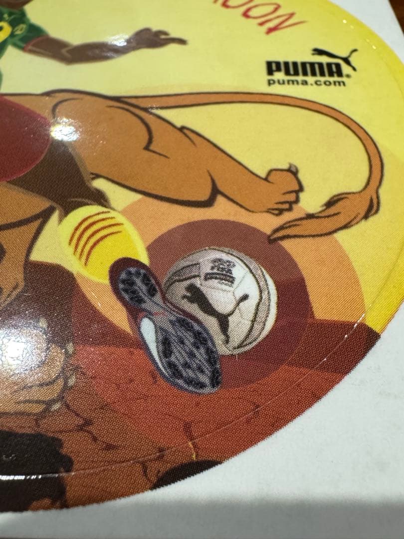 希少 PUMA カメルーン代表 ステッカー 90s ヴィンテージ