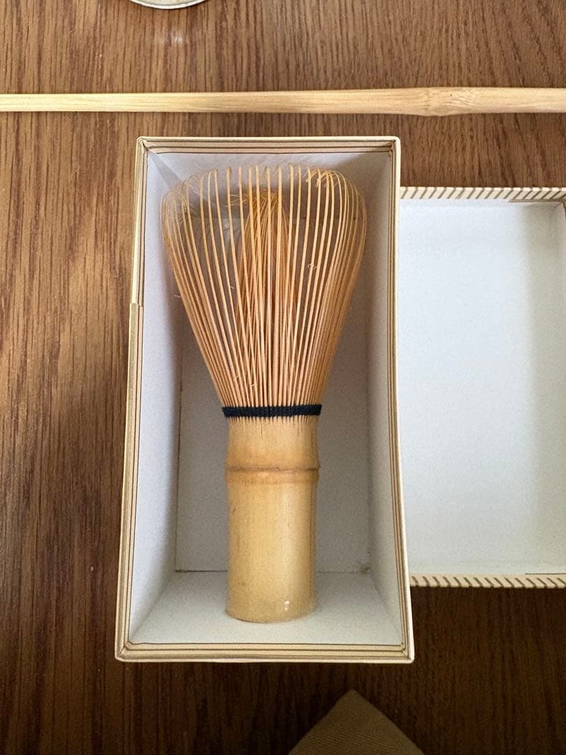 茶道具セット 旅箪笥 高山茶筌(久保左文) 京焼茶碗(宝泉) 水指 他一式