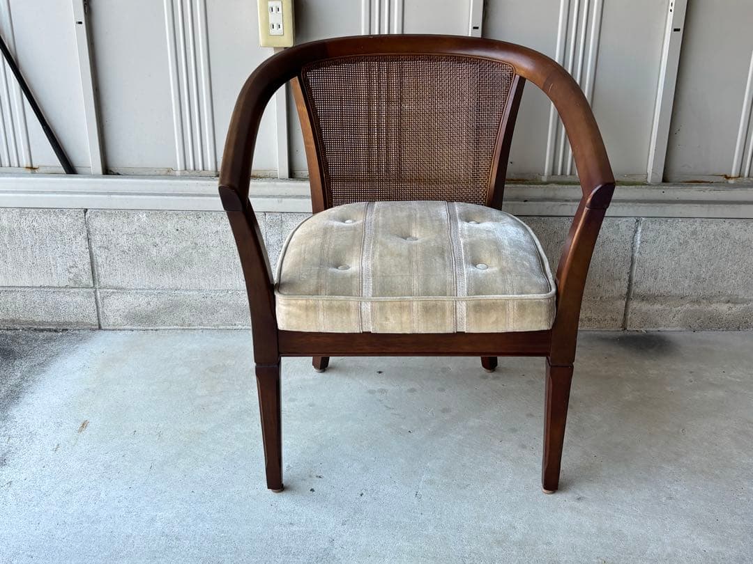 マルニ 地中海 アームチェア 椅子 籐 ラタン ヴィンテージ maruni ②