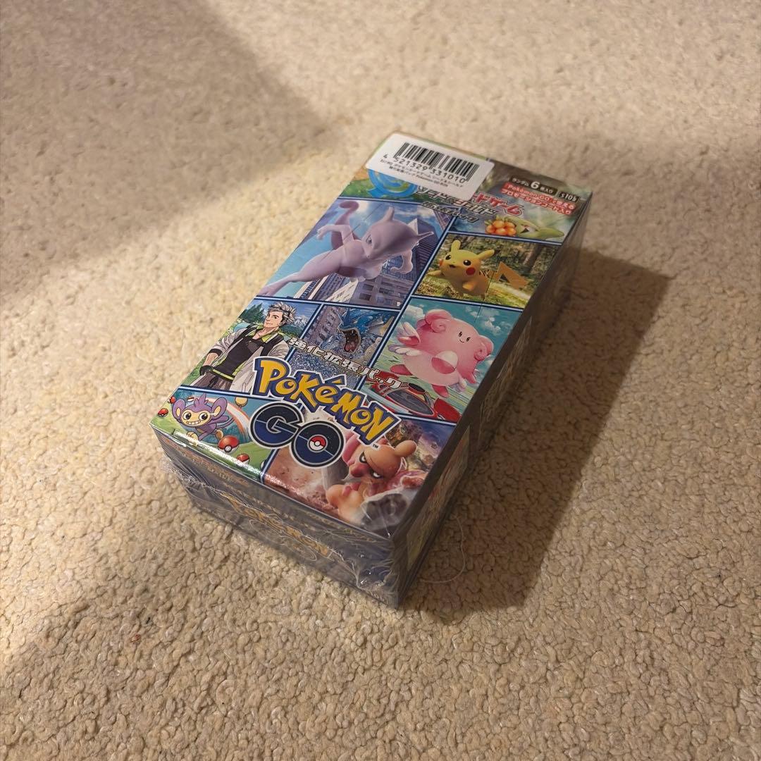 ポケモンGO BOX シュリンク付き未開封BOX
