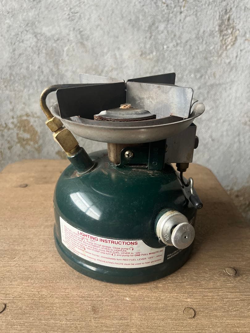 Coleman model 508 stove シングルバーナー