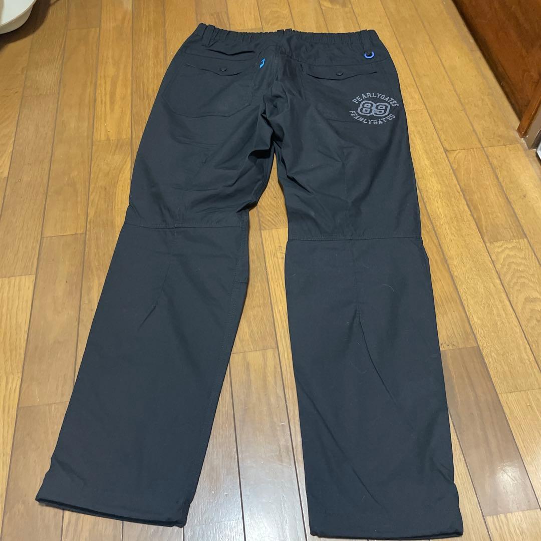 パーリーゲイツ　ダークグレー メンズパンツ ウエストゴム　サイズ6