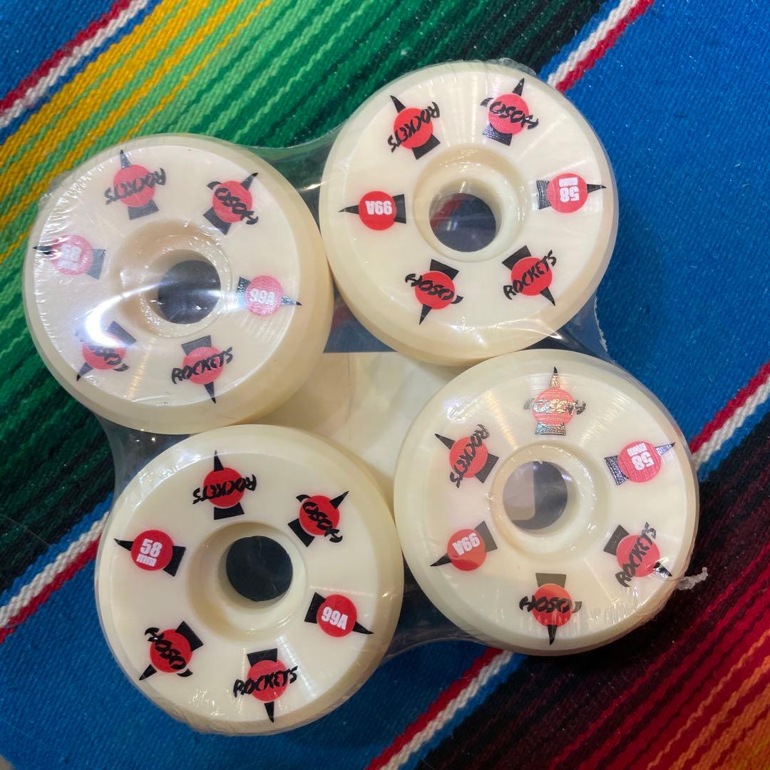 HOSOI ROCKETS スケートボードウィール 58mm 99A 4個セット