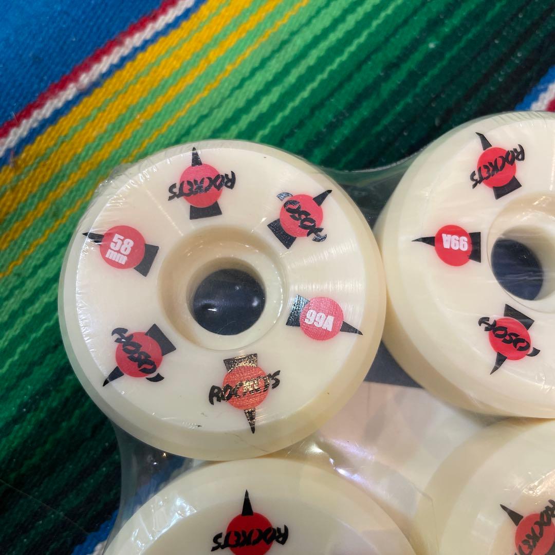 HOSOI ROCKETS スケートボードウィール 58mm 99A 4個セット