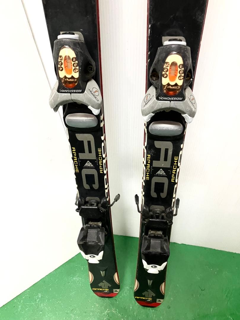 ◆K2 apache◆スキー板 136 ロシニョール ビンディング付き ジュニア
