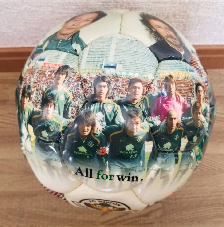 【未使用品】★サッカーボール★フォトボール★ヴェルディ
