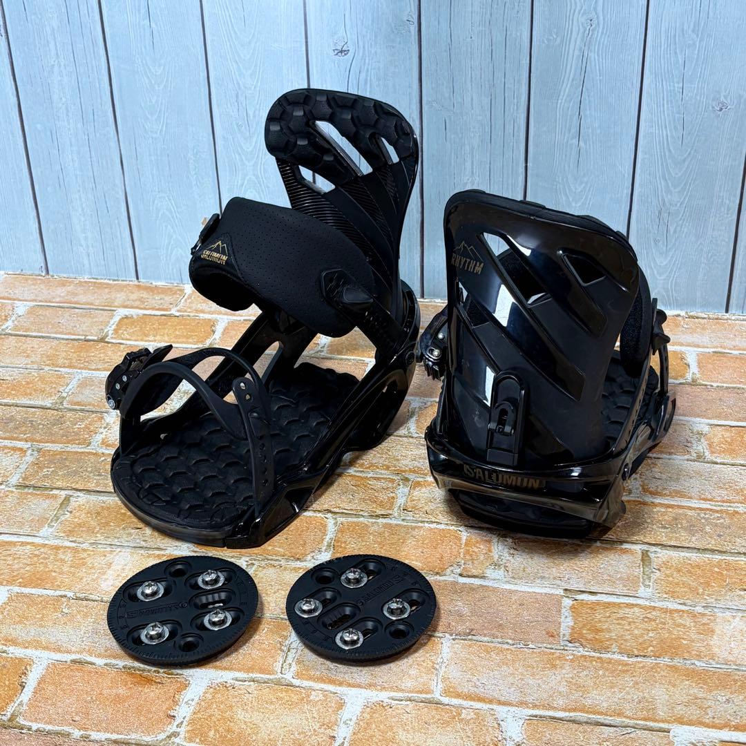 美品 SALOMON RYTHEM サイズM バインディング スノーボード