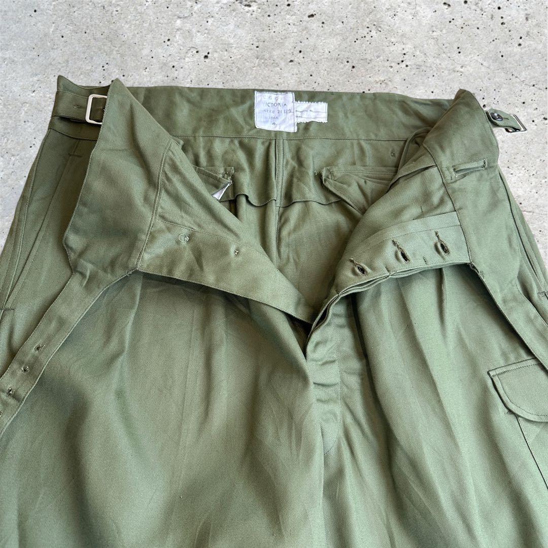 60s オーストラリア軍 グルカ パンツ L 古着 ヴィンテージ 実物 カーゴ