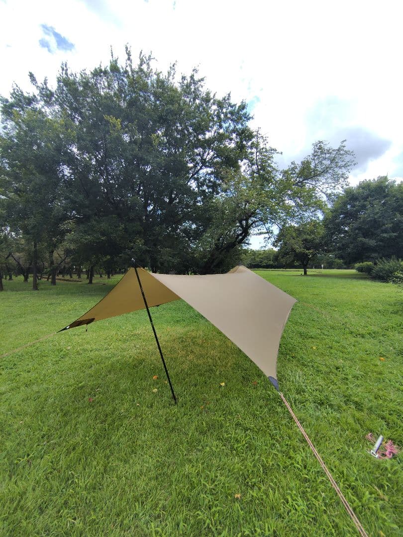 【美品】HILLEBERG Tarp 10 UL ヒルバーグ タープ サンド