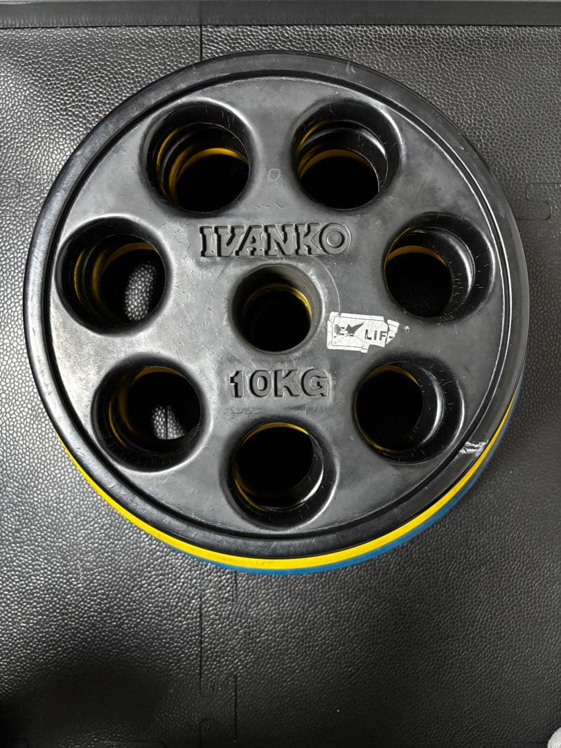 IVANKO(イヴァンコ) オリンピックラバーEZプレート135kgセット