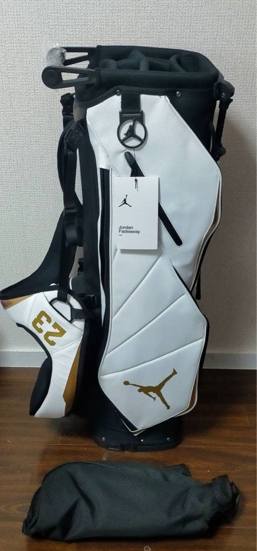 ジョーダン　Jordan Fadeaway　キャディバッグ　レッド×ホワイト