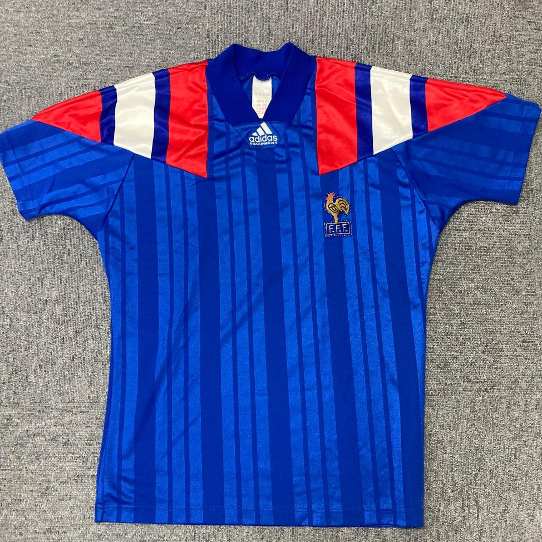 adidas フランス代表 1992-94 ホームユニフォーム