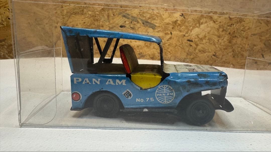 Pan Am パンアメリカン航空　ブリキ　ミニカー 野村トーイ　昭和レトロ