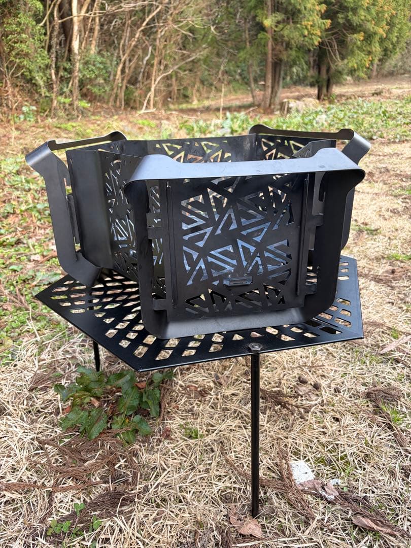 GRAYSCALE STUDIO Re:FACE FIREPIT 焚き火台