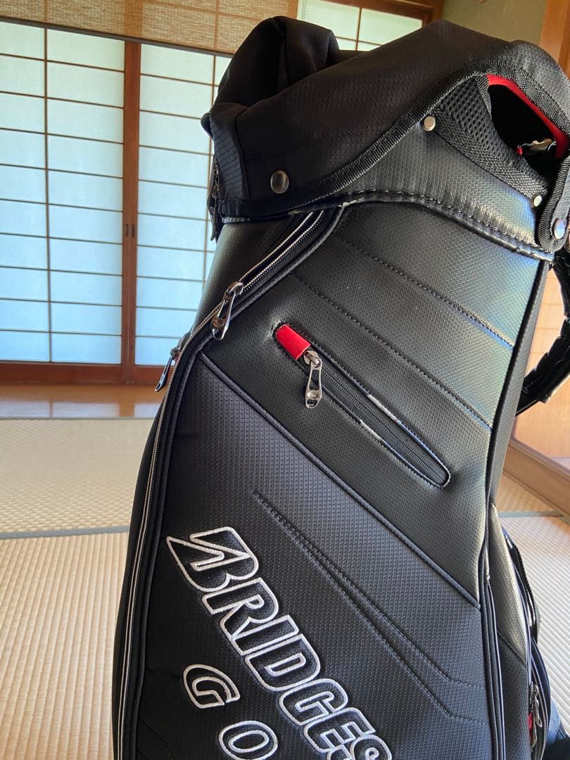 BRIDGESTONE ブラック キャディバッグ