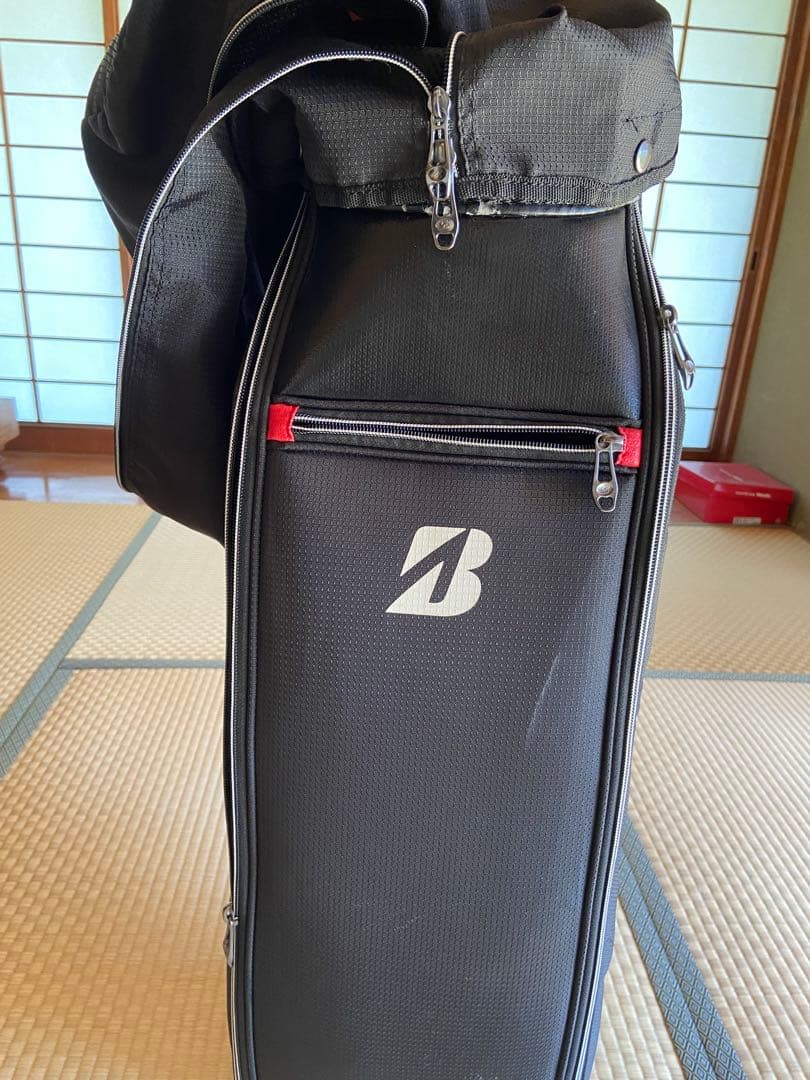 BRIDGESTONE ブラック キャディバッグ