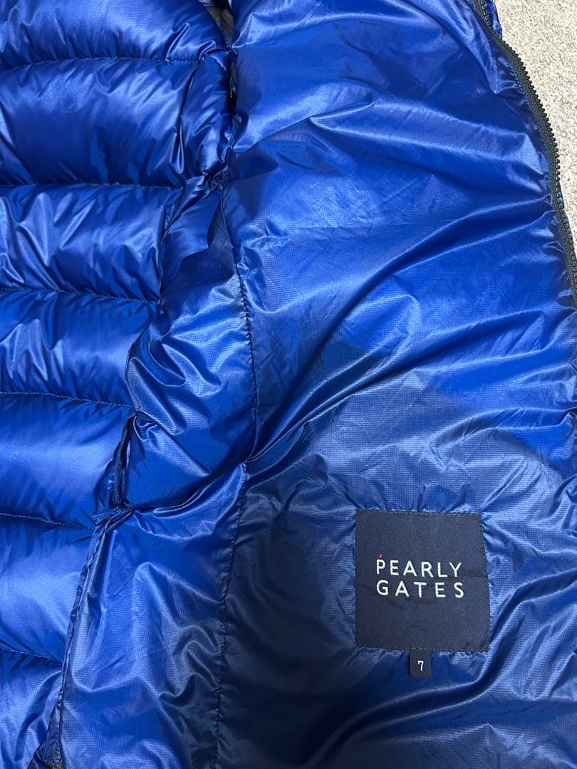 PEARLY GATES ライトダウンジャケット 腕部分　脱着可能