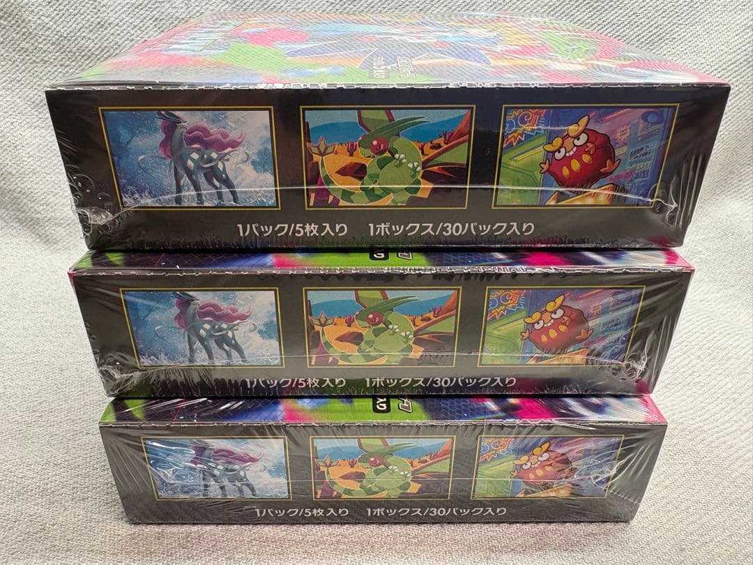 新品未開封　シュリンク付　インフェルノX 3box ポケモンカード