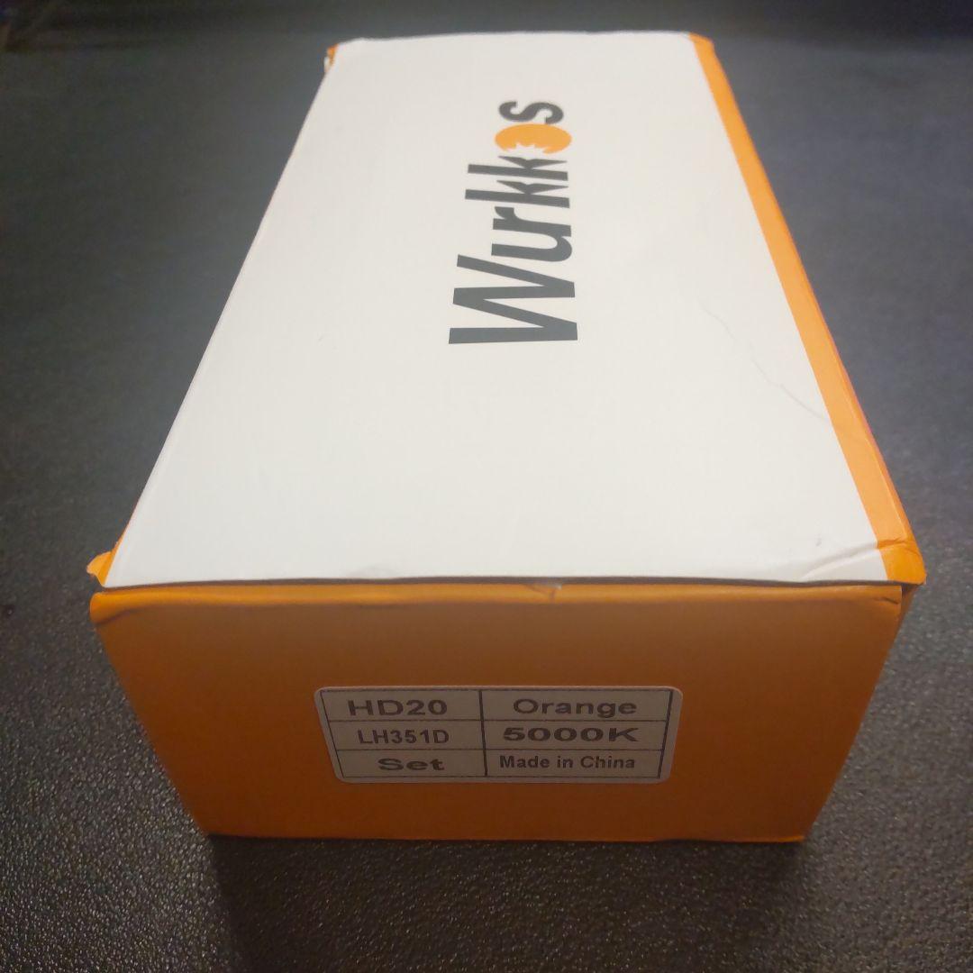 wurkkos HD20 オレンジ