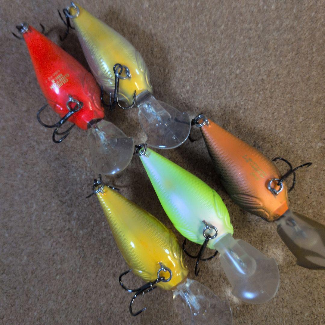 メガバス グリフォン㉝ 未使用5個 中古5個 限定カラー 廃盤カラー MR-X