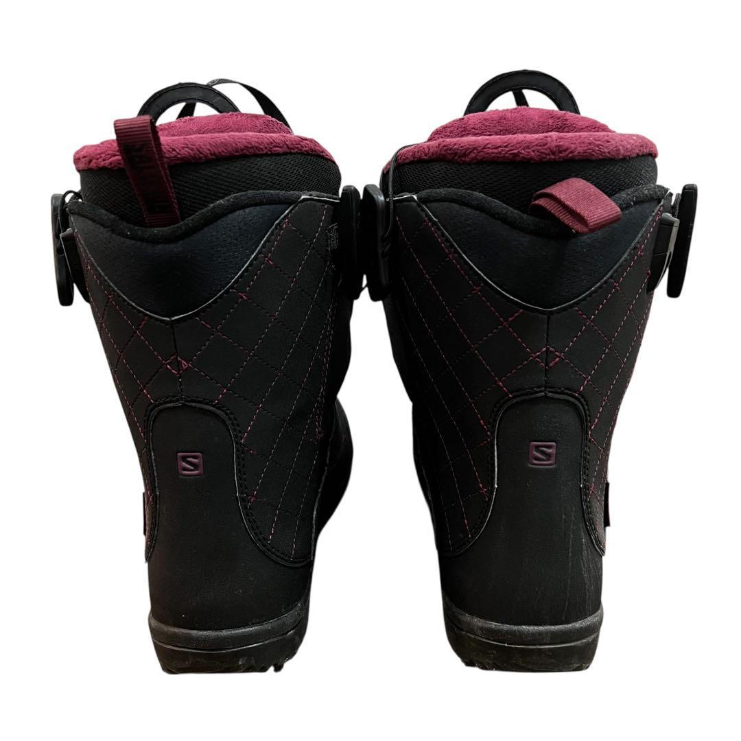 SALOMON（サロモン）スノーボードブーツ 24cm ブラック スノボー