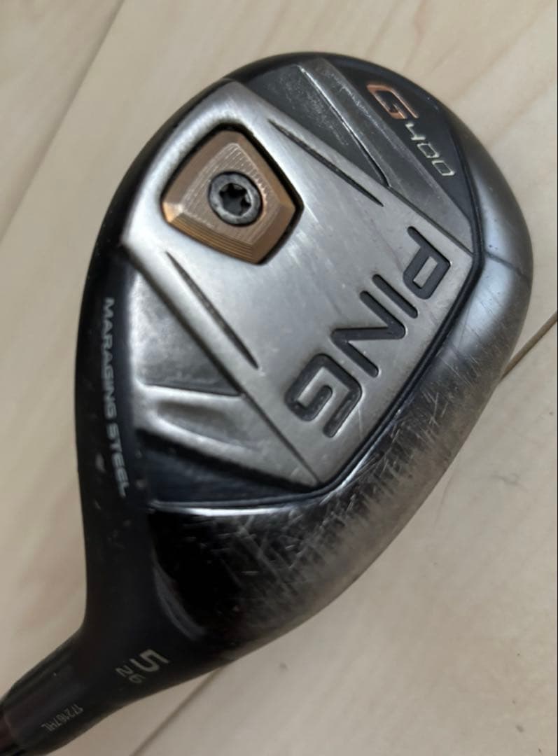 PING G400 ハイブリッド（ユーティリティ）4U 5U ヘッドカバー付き