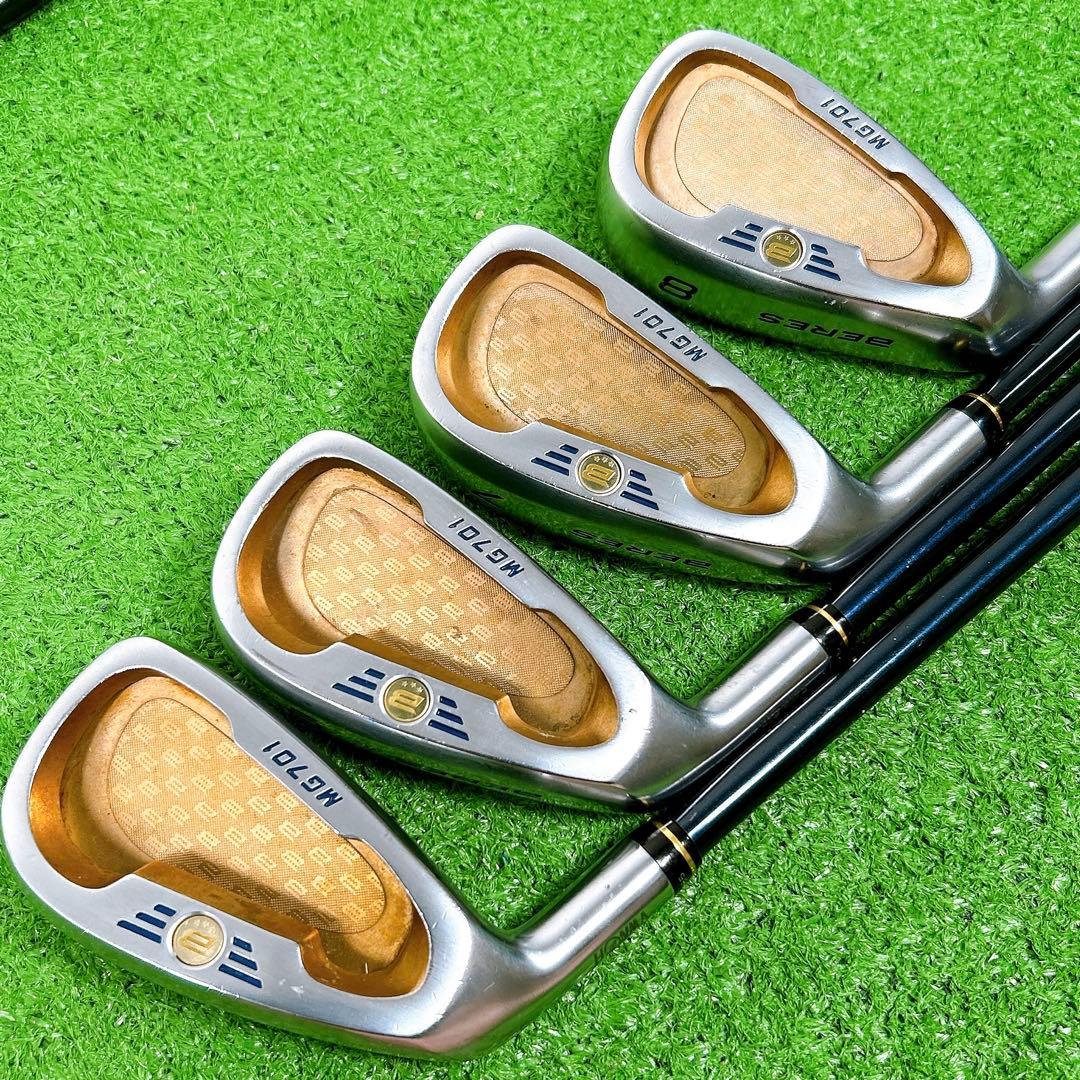 左利き/レフティ ホンマ BERES MG701 3S アイアンセット 8本 R