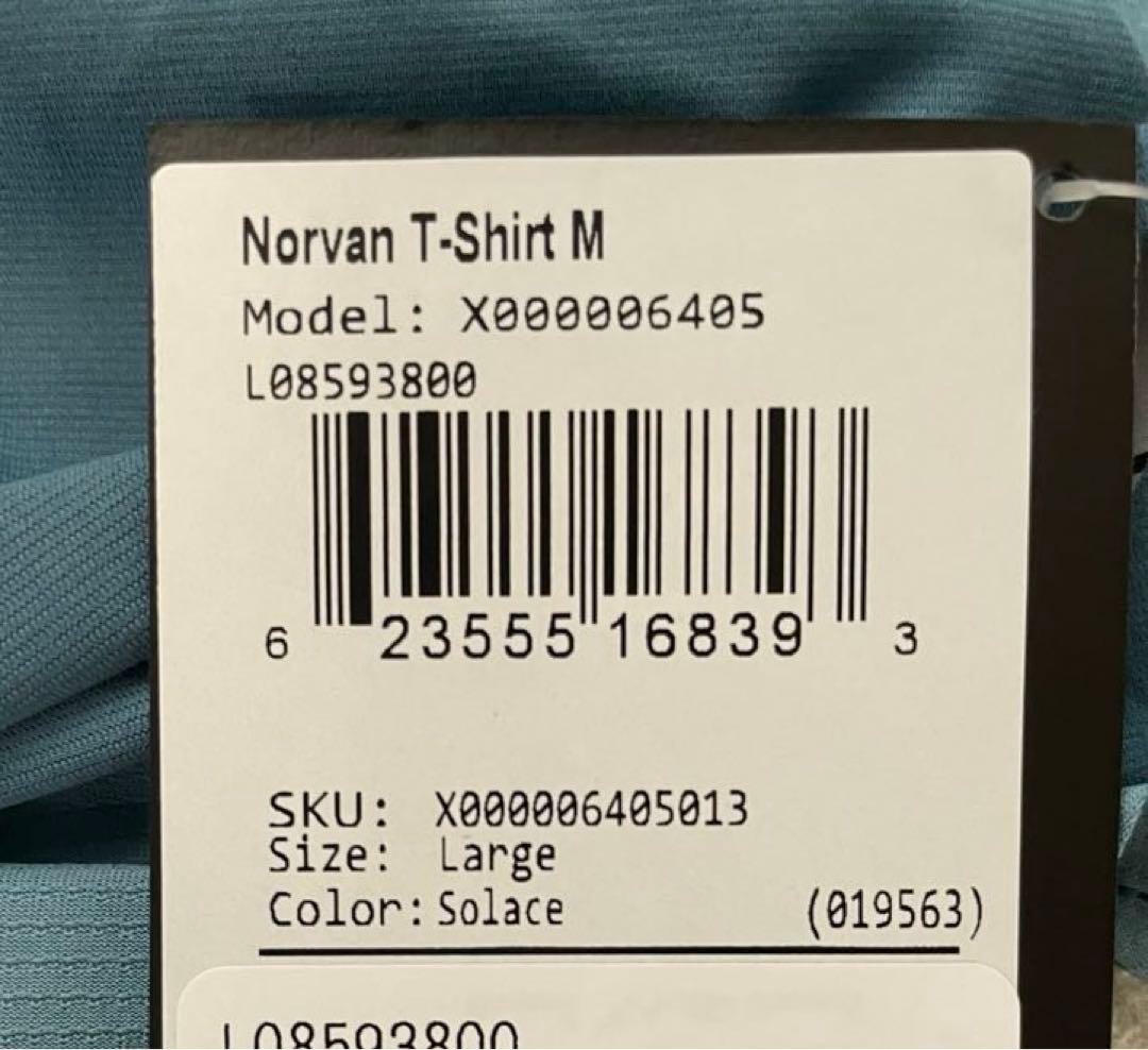 《ARC'TERYX》ノーバン Tシャツ メンズ