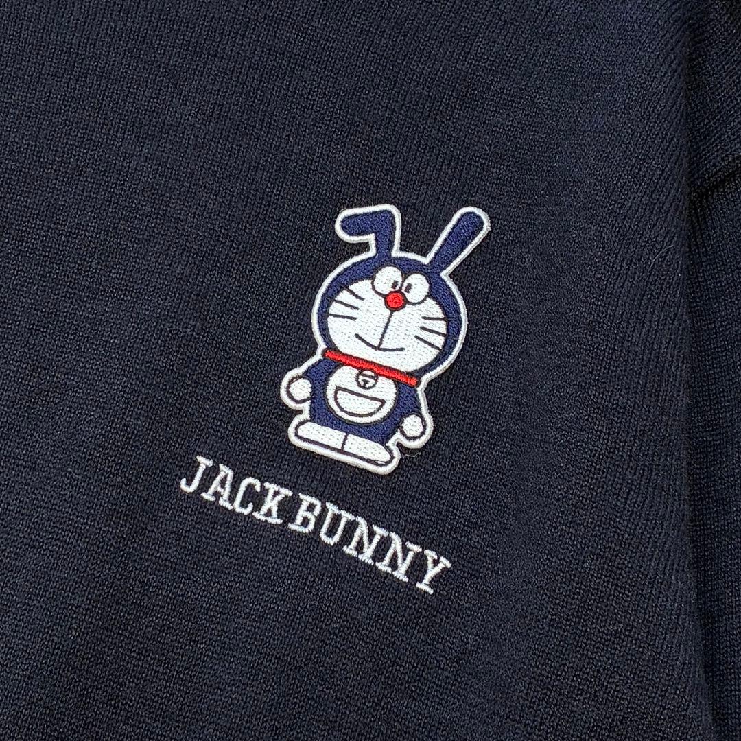 ジャックバニー！！ パーリーゲイツ×ドラえもん　コラボ ニット ネイビー 5