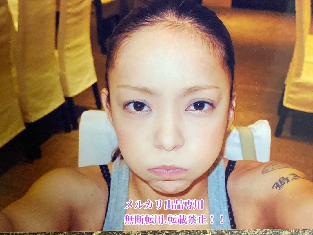 値下げ♡超貴重　超美品　本物　レア　安室ちゃん 公式グッズ写真6枚セット♡その①