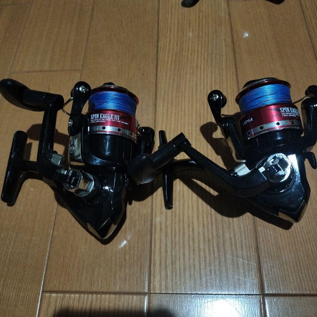SPIN EAGLE III スピニングリール 7個セット