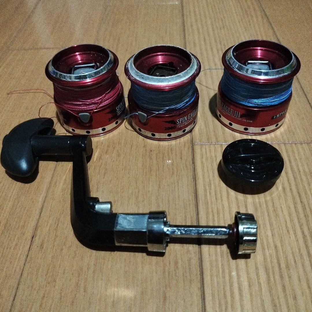 SPIN EAGLE III スピニングリール 7個セット