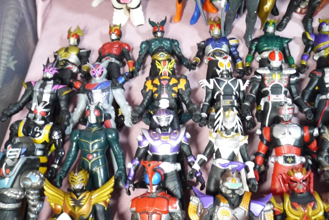 ライダーヒーローシリーズ　ビッグソフビフィギュア　仮面ライダー　ソフビ108体