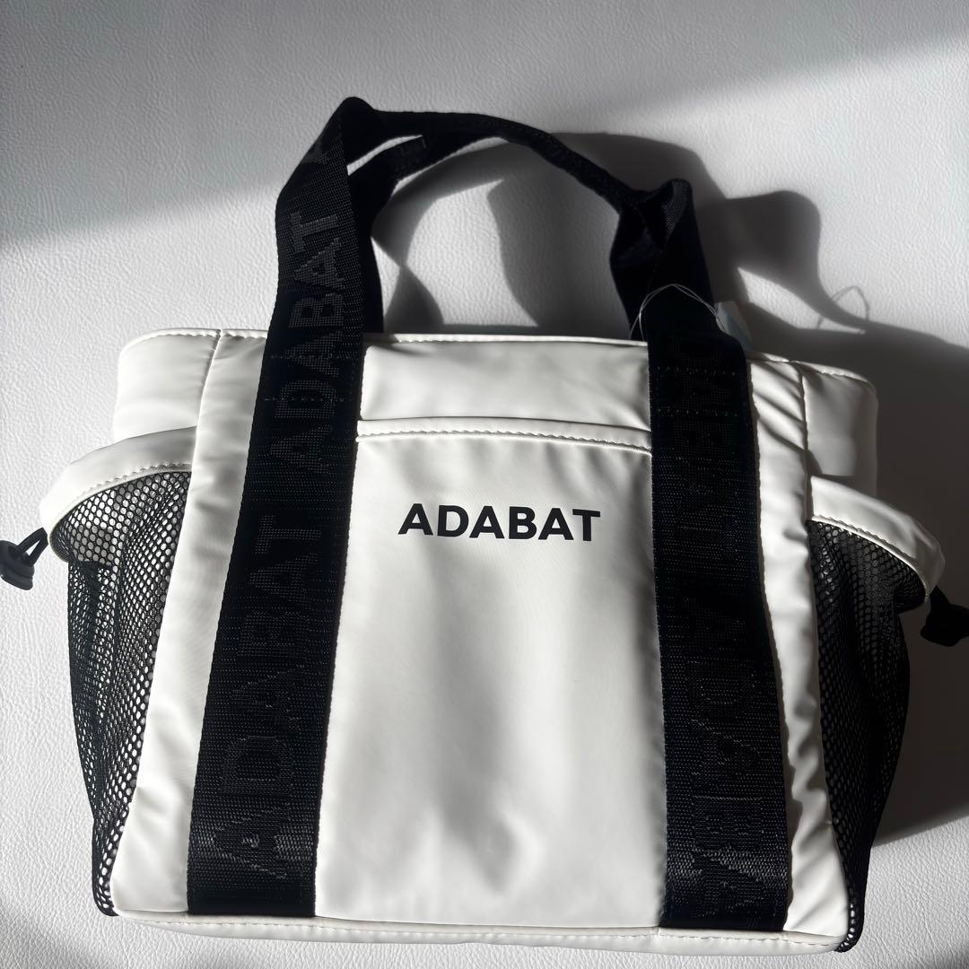 【新品】アダバット　ベーシック　カートバック　ラウンドバック　ホワイト