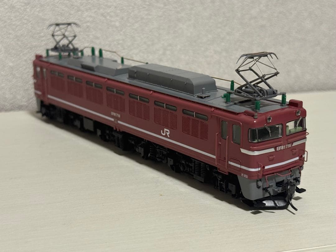 トミックス HO-163 EF81 600形電気機関車（貨物更新車）精密加工品