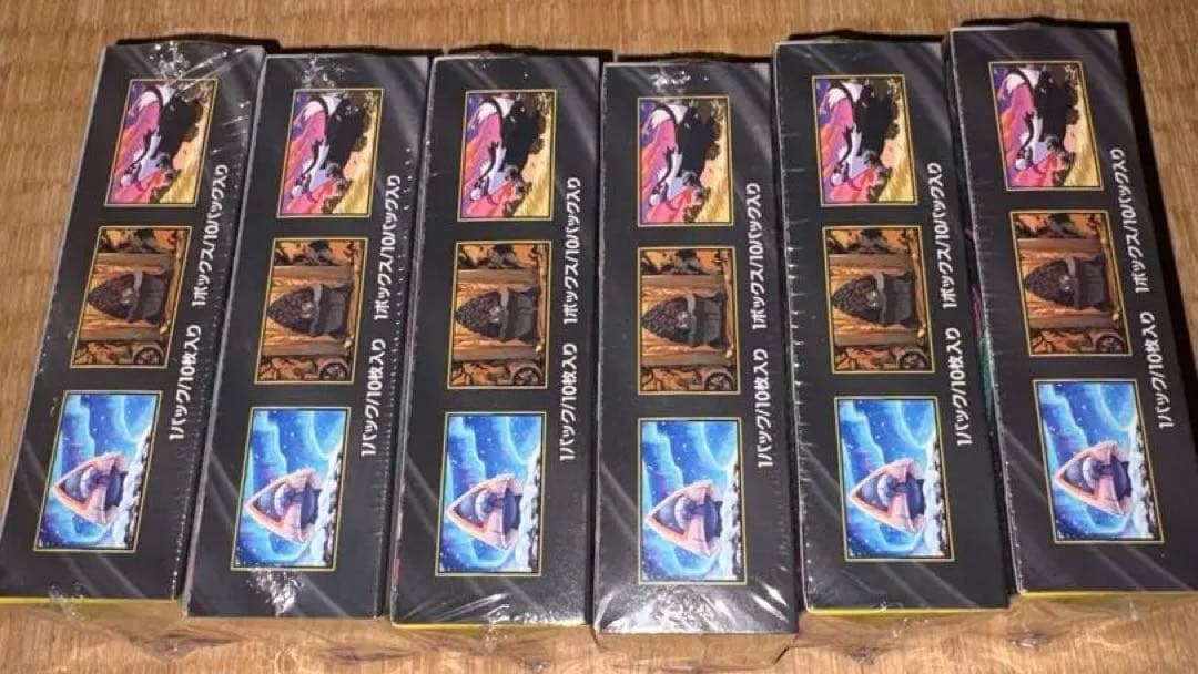 シュリンク付きポケモンカードMEGAハイクラスパックドリームex 6BOX