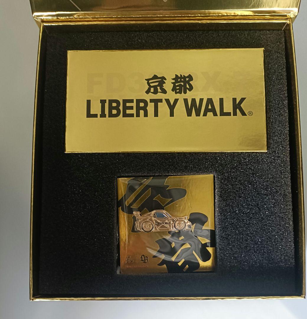 LIBERTY WALK　　サイン入り　京都限定版 ゴールド　ステッカー付き