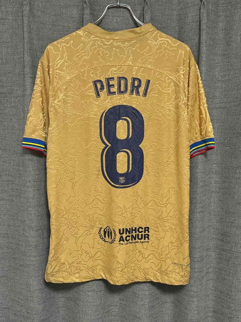 NIKE バルセロナ 22/23 PEDRI サッカーシャツ ゲームシャツ
