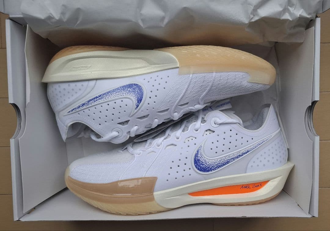 新品 NIKE AIR ZOOM G.T. CUT3 白 29cm
