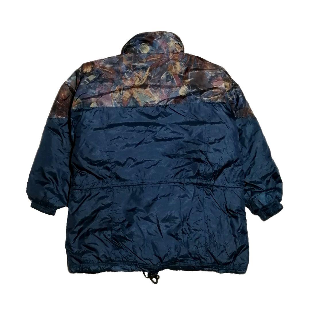 【美品】KALAK SKIWEAR リアルツリーカモ スキーウェア 紺 XL