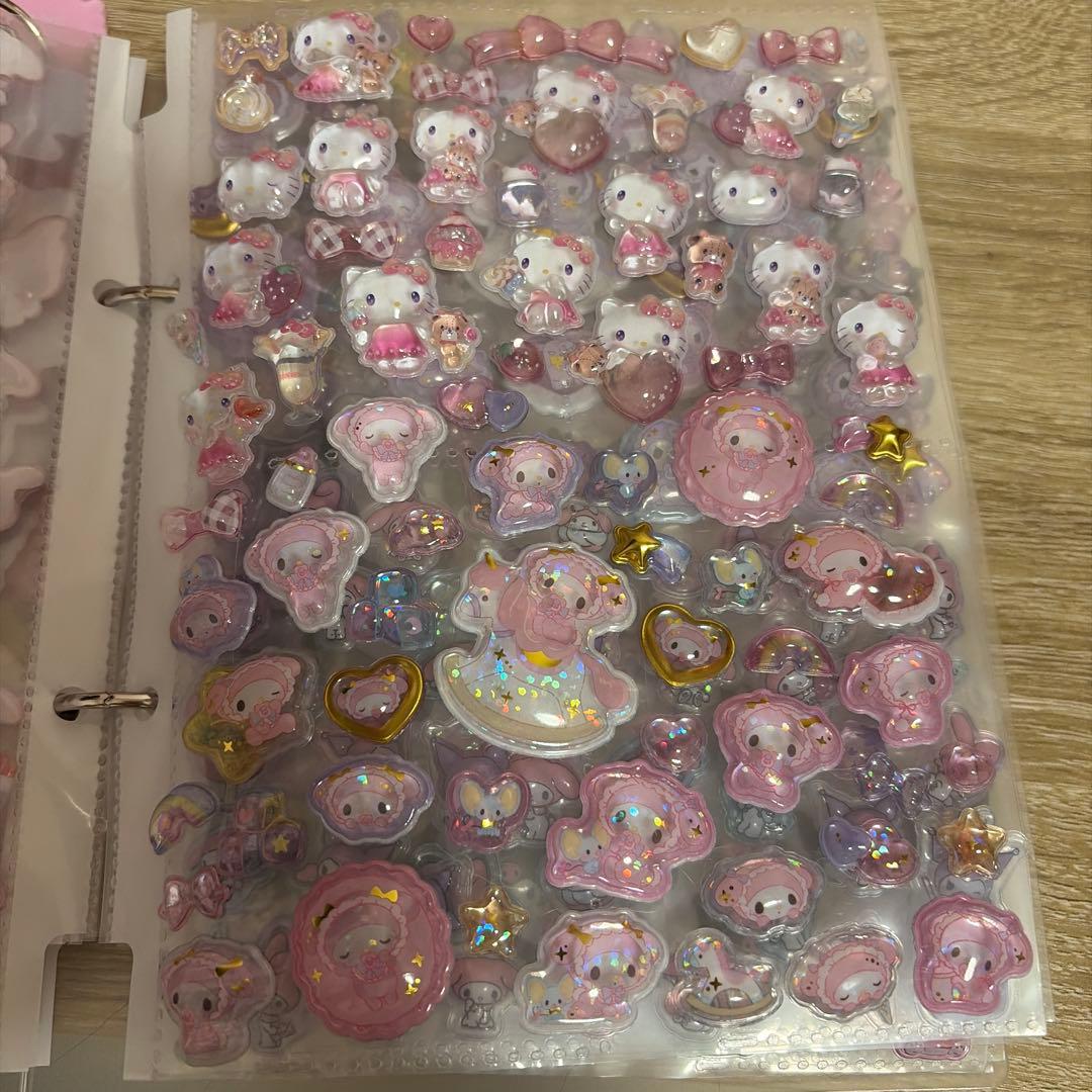 サンリオ ボンボンドロップシール シール帳